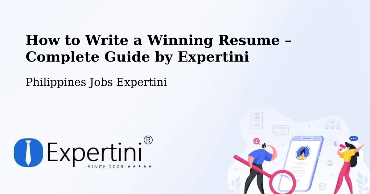 Resume Writing Guide for Job Seekers – Marawi City - Marawi City, Philippines Jobs Expertini